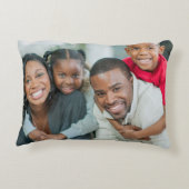 Create Your Own Photo Custom Pic Double Sided アクセントクッション (裏面)