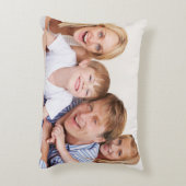Create Your Own Photo Custom Pic Double Sided アクセントクッション (裏面(縦))