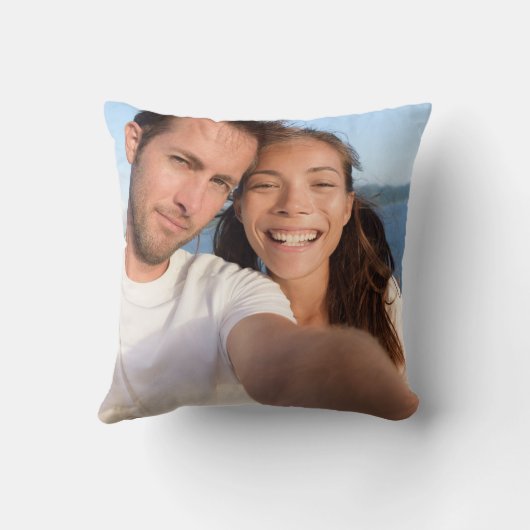 Create Your Own Photo Custom Pic Double Sided クッション (裏面)