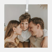 Create Your Own Photo Custom Picture DIY  ガラスオーナメント (裏面)