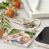 Create Your Own Photo Custom Picture DIY キーホルダー (正面右)