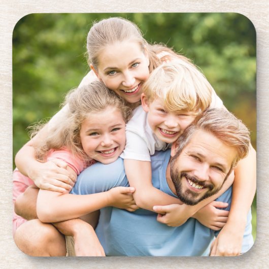 Create Your Own Photo Custom Picture DIY コースター (正面)