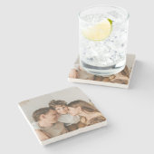 Create Your Own Photo Custom Picture DIY ストーンコースター (横)