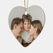 Create Your Own Photo Custom Picture DIY  セラミックオーナメント (左)