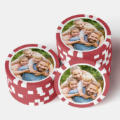 Create Your Own Photo Custom Picture DIY ポーカーチップ (積み重ね)