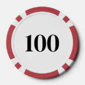 Create Your Own Photo Custom Picture DIY ポーカーチップ (裏面)