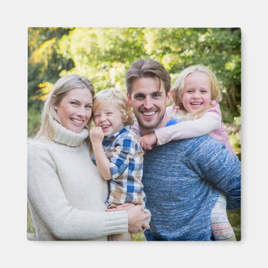 Create Your Own Photo Custom Picture DIY マグネット (正面)