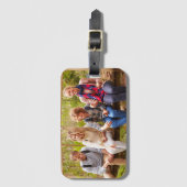 Create Your Own Photo Custom Picture DIY ラゲッジタグ (正面縦)
