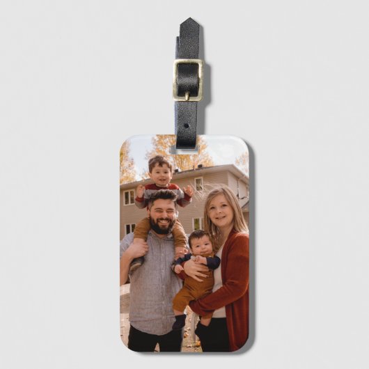 Create Your Own Photo Custom Picture DIY  ラゲッジタグ (正面縦)