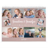 Create Your Own Photo Family Modern Script 2026 カレンダー (カバー)