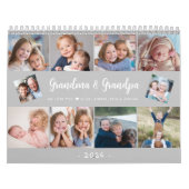 Create Your Own Photo Family Modern Script 2026 カレンダー (カバー)