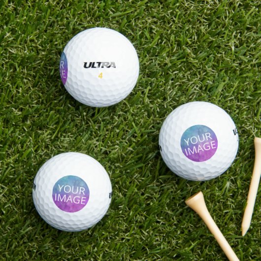 Create Your Own Photo Golf Balls ゴルフボール (インサイチュ 芝生)