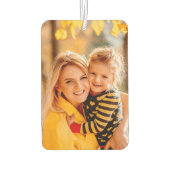 Create Your Own Photo Personalized Custom カーエアーフレッシュナー (裏面)