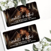 Create Your Own Photo Return Address ラベル