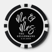 Create Your Own Photo Wedding ポーカーチップ (正面)