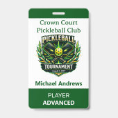 Create Your Own Pickleball Tournament バッジ (正面)