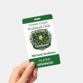 Create Your Own Pickleball Tournament バッジ (手持ち)