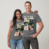 Create your own picture Collage Photo Family Tシャツ (ユニセックス)