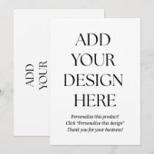 Create Your Own Postcard サンキューカード (正面/裏面)