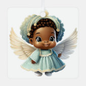 Create Your Own Precious Christmas Angel メタルオーナメント (正面)