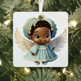 Create Your Own Precious Christmas Angel メタルオーナメント