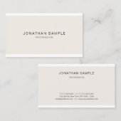 Create Your Own Professional Modern Simple Design 名刺 (正面/裏面)