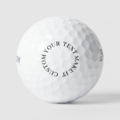 create your own professional Srixon Soft Feel 13 ゴルフボール (正面)