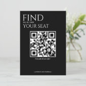 Create your own QR Code Seating Chart (スタンド正面)