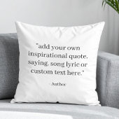 Create Your Own Quote クッション