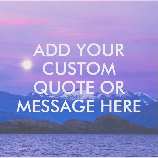 Create Your Own Quote シール (正面)