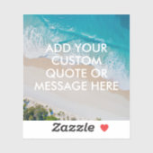 Create Your Own Quote シール (シート)