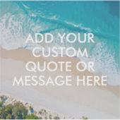 Create Your Own Quote シール (正面)