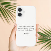 Create Your Own Quote Case-Mate iPhoneケース
