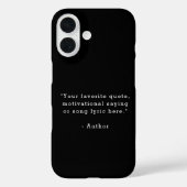 Create Your Own Quote Case-Mate iPhoneケース (裏面)