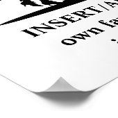 CREATE your OWN quote poster - art poster ポスター (角)