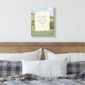 Create Your Own Quote Vintage Painting キャンバスプリント (インサイチュ (寝室))