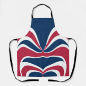 Create Your Own Red and Blue エプロン (正面)