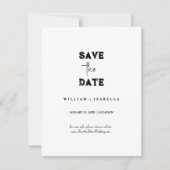 Create your own save the date cards 招待状 (正面)
