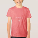 Create Your Own simple トライブレンドTシャツ<br><div class="desc">This design is minimalist style which can be easily updated with your photo and text. If you need any help please contact me using the massage button below and I will be happy to help.</div>