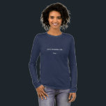 Create Your Own simple トライブレンドTシャツ<br><div class="desc">This design is minimalist style which can be easily updated with your photo and text. If you need any help please contact me using the massage button below and I will be happy to help.</div>