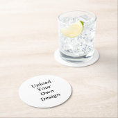 Create Your Own Simple Custom ラウンドペーパーコースター (インサイチュ)