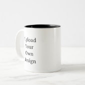Create Your Own Simple Custom 11oz ツートーンマグカップ (正面左)