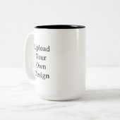 Create Your Own Simple Custom 15 oz   ツートーンマグカップ (正面左)
