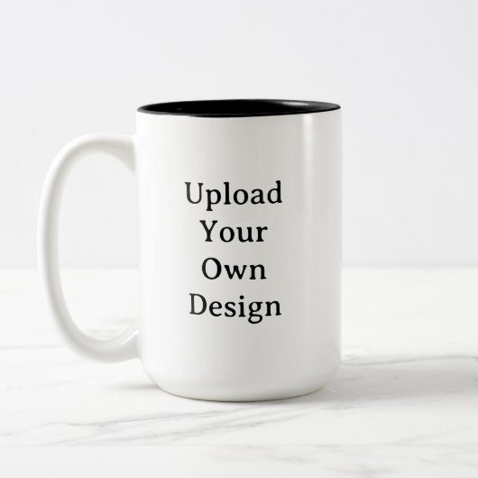 Create Your Own Simple Custom 15 oz   ツートーンマグカップ (左)