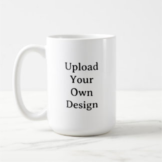 Create Your Own Simple Custom 15 oz Classic コーヒーマグカップ