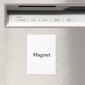 Create Your Own Simple Custom 2.5"x3.5" Rectangle マグネット (インサイチュ (食洗機))