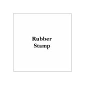 Create Your Own Simple Custom 2" x 2" Rubber Stamp ラバースタンプ (インプリント)