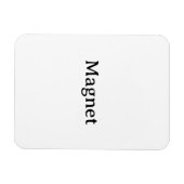 Create Your Own Simple Custom 3"x4" Flexible Photo マグネット (横)