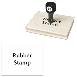 Create Your Own Simple Custom 4" x 5" Rubber ラバースタンプ