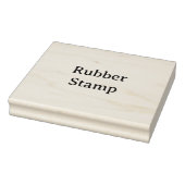 Create Your Own Simple Custom 4" x 5" Rubber ラバースタンプ (スタンプ)